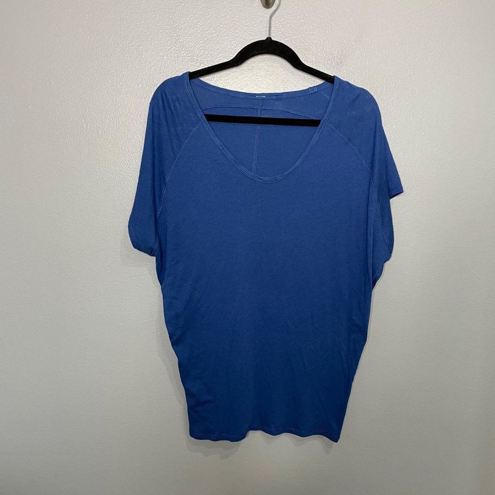 LULULEMON restore short sleeve tee in rugged blue